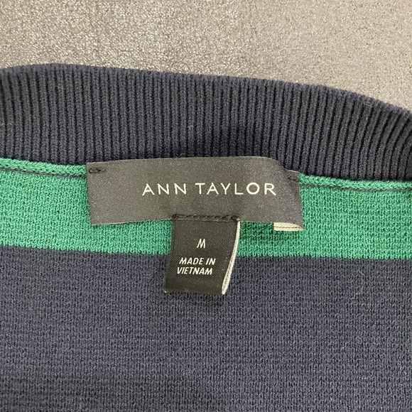 Ann Taylor color block shirt size M - Picture 6 of 7